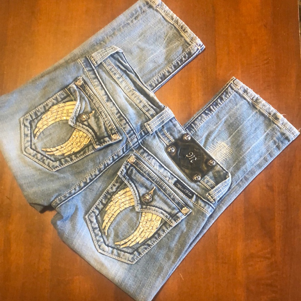 MISS ME Angel Wings 26 Capris (L-92)